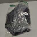 LONGFITE Sink Protector Mat 24.8"x 13" Silicone Farmhouse Kitchen Single Sink Mat Draining Heat Proof Mat with Center Drain