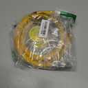 72" Flexible Gas Line Hose,Appliance Gas Line with Connector 1/2" MIP 1/2"FIP Fitting OD(1/2" ID) Gas Range Connector Kit for Stove,Gas Stove,Dryer,Water Heater By MIFLUS