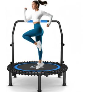 ANCHEER 40" Bungee Rebounder Trampoline with Adjustable Handle, 400LBS