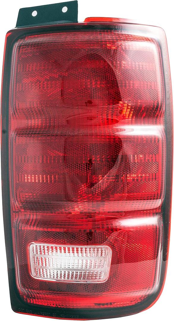 Dorman 1610250 Driver Side Tail Light Assembly Compatible with Select Ford Models (Red)