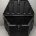 Buyers Products 1701680 Black Poly Trailer Tongue Truck Tool Cargo Storage Box,18 x 19 x 36 Inch, Made In The USA, Trailer Tongue Box For Storage And Organization, Trailer Storage Box (18 x 19 x 36/18.5)