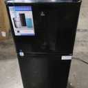 4.8 Cu. Ft. Fridge with Freezer, 2-Door Mini Fridge with Freezer, Adjustable Thermostat Small Refrigerator, Dorm Refrigerator for Apartment, Office, Kitchen, Black