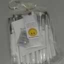 Professional Makeup Artist Brushes Set 26Pcs Real Natural Goat Hair Labeled White Makeup Brush Set with Foundation Powder blush concealer blending eyeshadow contour make up brushes set