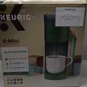 Keurig K-Mini Single Serve K-Cup Pod Coffee Maker, 6 to 12oz Brew size, with Cord Storage, Perfect for Small Spaces, Evergreen