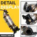 Front Catalytic Converter Compatible with 2006 2007 2008 2009 2010 2011 Honda Civic L4 1.8L Catalytic Convertor EPA Compliant 16448