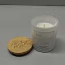 Christian Art Gifts Natural Soy Wax Inspirational Scripture Scented Candle: All Things for Good Bible Verse, Glass Jar, Bamboo Lid, Pure Essential Oils, Lead-Free Cotton Wick, Calming Breeze Scent