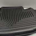 Husky Liners Weatherbeater Floor Mats | Fits 2014-2020 Acura MDX | 2nd Row, 1-pc Black - 19401