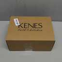 KENES Brushed Gold Single Handle Bathroom Faucets Modern Prep Wet Bar Sink Faucets Bathroom Sink Faucet with Drain Assembly & Deck Plate, Farmhouse RV Camper Outdoor Utility Faucet, KE-9005B-4 (Short)