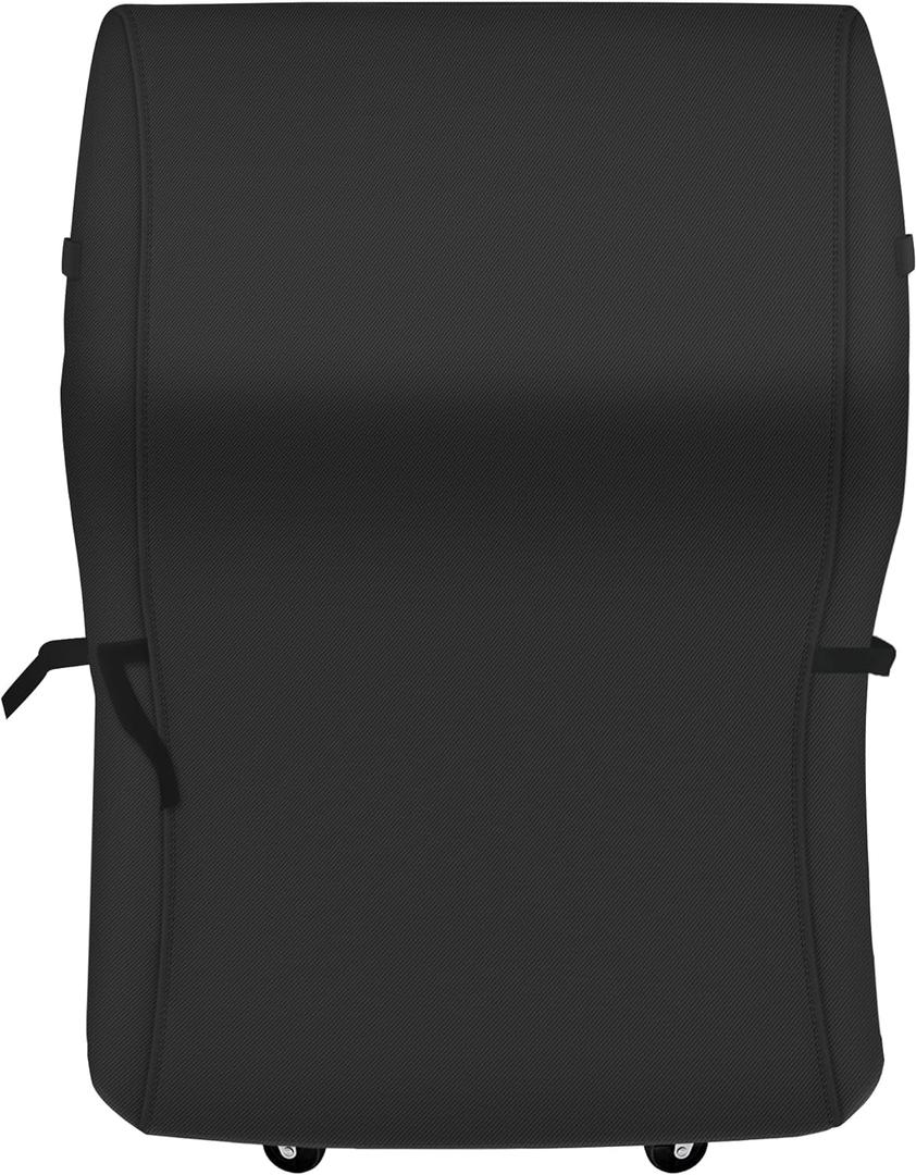 NEXCOVER Grill Cover, 30 Inch Waterproof BBQ Cover, 600D Heavy Duty Gas Grill Cover, Fade Resistant, Weather Resistant, Rip Resistant Barbecue Cover for Weber,Brinkmann, Char Broil, Holland, Jenn Air (Black)