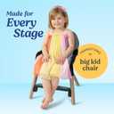 Graco Ready2Dine DLX 4-in-1 Highchair, Portable High Chair with 4 Growing Stages, Foldable Baby High Chair, Toddler Feeding Seat, Youth Stool, and Big Kid Seat, Hazen