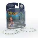 blinger Ultimate Fan Refill Pack of 30 Dazzling Hair-Safe Gems - Light Green  as seen on Shark Tank | Hair-Safe Bedazzler Gem Stamper for all the Sports Lovers | Fun Gift, Game Days, Sports