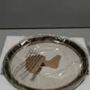 AELS 8x10 Inch Vintage Picture Frame, Elegant Antique Photo Frames with Glass Front, Photo Display, Tabletop Wall Hanging, Gift Ideas, Black Oval with Gold Trim