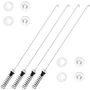 MVW7230HW0 MVW7232HW0 WTW7120HW0 WTW8127LC0 Washer Suspension Rods Fit for Maytag Whirlpool Washer MVW7230HC0 MVW7230HC1 MVW7230HW1 MVW7232HC0 MVW7232HC2 MVW7232HW1 MVW7232HW2 WTW6150PW0 WTW6157PB0