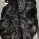 DOcute Black and Grey Short Cut Wigs For Black Women Salt And Pepper For Women Pixie Human Glueless For Black Women Glueless Bob Short Wig Human Hair Pre Plucked Pre Cut No Knots And No Hair Loss