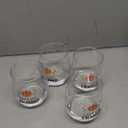 Let's Get Smashed 4 PCS  Halloween Glasses Halloween Party Drinking Cups 4 Glass Cups 