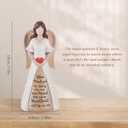 Gifts for Mom from Daughter Son: Thank You Moms Angel Figurines Statue - Sentimental Gift for Christmas Birthday Mothers Day Thanksgiving