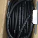 POHIR 100ft Pressue Washer Hose 4000 PSI, High Power Washing Hose, Replacement Hose with M22 Extension Adapter and 4pcs M22 14mm to 3/8 Quick Connect (Black)