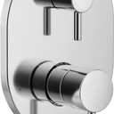 Moen Align Chrome M-CORE 3-Series 2-Handle Shower Trim with Integrated Transfer Valve, Valve Required, UT3290