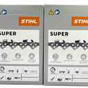 Stihl 3639 005 0068 Rapid Super Chainsaw Chain Pack of 2