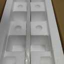 21 in. W x 4 in. H Engineered Stone Sidesplash for Bathroom Vanity Sink Top in Ariston White