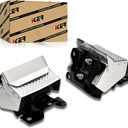 2PCS Engine Motor Mount Kit with Heat Shield Right Left Engine Trans Mount Compatible with GMC Sierra Yukon / Chevrolet Tahoe Silverado Suburban / Cadillac Escalade 2007-2014 Replace 15854941 A5365HY