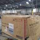 Christopher Knight Home Mores Low Profile Accent Chair Set of 2, Modern Living Room Armless Lounge Chair, Fabric Comfy Reading Chair for Bedroom, Wooden Frame and Thick Padded Seat, Black+Green