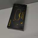 Bamboo Cotton Sleep Mask with Bluetooth Wireless Headphones - Blackout Eye Mask for Sleeping 3D Contoured Sleep Headband Ear Muffs Lengthen & Low Noise Hook for Better Experience (Black)