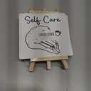 2 x Self Love GIfts for Women Men, Mental Health Self Care Gifts, Self Love Care Decor, Coffee Lover Frog Lover Gifts, Funny Frog Decor, Self Care