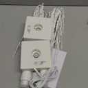 EAMBRITE Lighted Birch Tree Christmas Decorations Indoor for Home, 2Pack 24 LED Battery Operated/USB Tabletop Mini Small Artificial White Trees with Lights for Table Mantel Winter Xmas Decor (2FT)