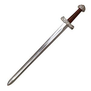 LOOYAR Vikings Viking Age Medieval PU Foam Sword Weapon Toy for Berserker Soldier Knight Warrior Costume Battle Play Halloween Cosplay LARP Reenactments