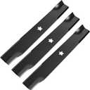 539112079 High-Lift Mower Blades, Compatible with 52" Deck Hu sqvarna EZ 4220 EZ 4624 EZ 5224 MZT 52 EZ 5221 EZC 4824 MZT 52 Zero Turn Mower, Replaces 10782 10881 510417801 539117911 539117973