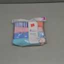 Hanes girls Organic Underwear, Brief & Hipster, Toddler & Girl Sizes, Pure Comfort Organic 100% Cotton Panties, 8-pack (Hipster - Pink Blue Solids & Patterns) 10