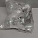 10 Pack Christmas Plastic Snow Globes Kit Includes 10 Clear Snow Globe, 20 Mini Xmas Trees, 10 Christmas fillable Ornaments, 1 Xmas Sticker with Glitter for DIY Crafts Home Winter Decor