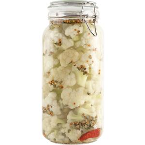 Galashield Glass Jars with Lids Food Storage Jars with Airtight Lids Leak Proof Glass Canisters Kitchen Jars [67 oz]