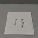 Colarr Hardcover Couples Scrapbook 144 Pages 8.7 x 8.7" Couples Photo Album Scrapbook Journal for 1 Year Wedding Memory Anniversary Photo Book Gift with 2 Markers(White)