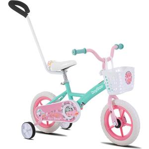 JOYSTAR Voyager 10" Kids Bike for Boys & Girls Ages 1-3 Green