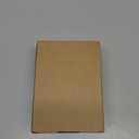 Egofine 4x6 Picture Frames Set of 4, Made of Solid Wood Covered by Plexiglass 3x4.5 and 3.5x5 with Mat or 4x6 without Mat, for Table Top Display and Wall Mounting Photo Frame Brown