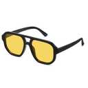 livho Trendy Polarized Square Aviator Sunglasses Women Men Square Eyewear Frame, Retro Sun Glasses for Women Men 2025 Shades