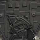 Engine Splash Shield Fit for KIA K5 2021 2022 2023 2024 2025 Engine Case Guard Under Engine Cover Compatible with K5 2021-2024 Front Engine Guard Mud Flaps Including Screw Hardware