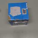 Rechargeable Shower Light No Wiring, 16 Color Changeable Ocean Wave Projector Light, Dimmableq Waterproof Shower Lamp with Remote, Rotating Flame Water Ripple Lamp for Shower, Bathroom, Bedroom Decor