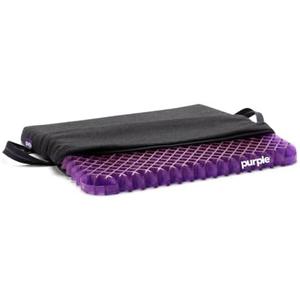 Purple Simply Seat Cushion, Lightweight 1.25" Low-Profile Gel Seat Cushion | GelFlex Grid for Car Seat, Airplane, Desk Chair - Pressure-Reducing, Temperature-Neutral, No-Slip - Made in USA