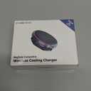 Wireless Cooling Charger for MagSafe, Preocean 15W Fast Wireless Charging Pad with Built-in Fan, Phone Cooler for Gaming, Magnetic Compatible with iPhone 17/16/15/14/13/12 Series.