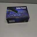 Ring Camera Solar Panel. Compatible with Ring Spotlight Cam Plus/ProStick Up Cam/Pro,&Other USB-C/DC3.5 Plug Camera Battery6V4W Fast Charger2PCS