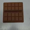 Fimary Dubai Chocolate Molds 1 Inch Deep, Silicone Chocolate Bar Mold – Non-Stick, Flexible, Large and Thick Homemade Chocolates, Candies, and Desserts