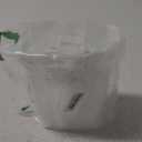 Fabater Rice Airtight Storage Container, 3 to 5Lbs Cereal Dry Food Flour Bin, Pet Dog Cat Food Dispenser with Measuring Cup, Clear Plastic Kitchen and Pantry Organization Bin (White) (1.5kg)