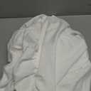 H.VERSAILTEX Ottoman Cover Stretch Ottoman Slipcover Round Ottoman Storage Cover Folding Stool Covers Furniture Protector Cover for Footrest Ottoman Fit Dia 30" - 41", Ivory