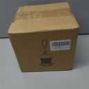 Outdoor Hanging Bird Feeder Squirrel Proof, 6 Feeding Ports with 360Chew Proof Metal Guard, Ideal for Cardinals Finches Chickadees and Wild Birds,All Weather Metal Bird Feeder