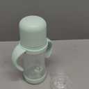 green sprouts® Glass & Sprout Ware® Sip & Straw 5oz., 6mo+, Plant-Plastic, Platinum-Cured Silicone, Dishwasher Safe, Grows with Baby, Tested for Hormones, 5oz, Light Sage