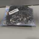 Waterproof Dog Boots for Small/Medium Dogs -Dog Paw Protectors Dog Suspender Boots Anti-Slip Pet Shoes for Outdoor Walking, Reflective Stay-On,Dirt-Proof Comfortable Booties (Black, Small)