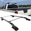 ECOTRIC Roof Rack/Rail Crossbar Compatible with 2005-2022 Nissan Frontier 4 Door Adjustable Aluminum Luggage Cargo Carrier